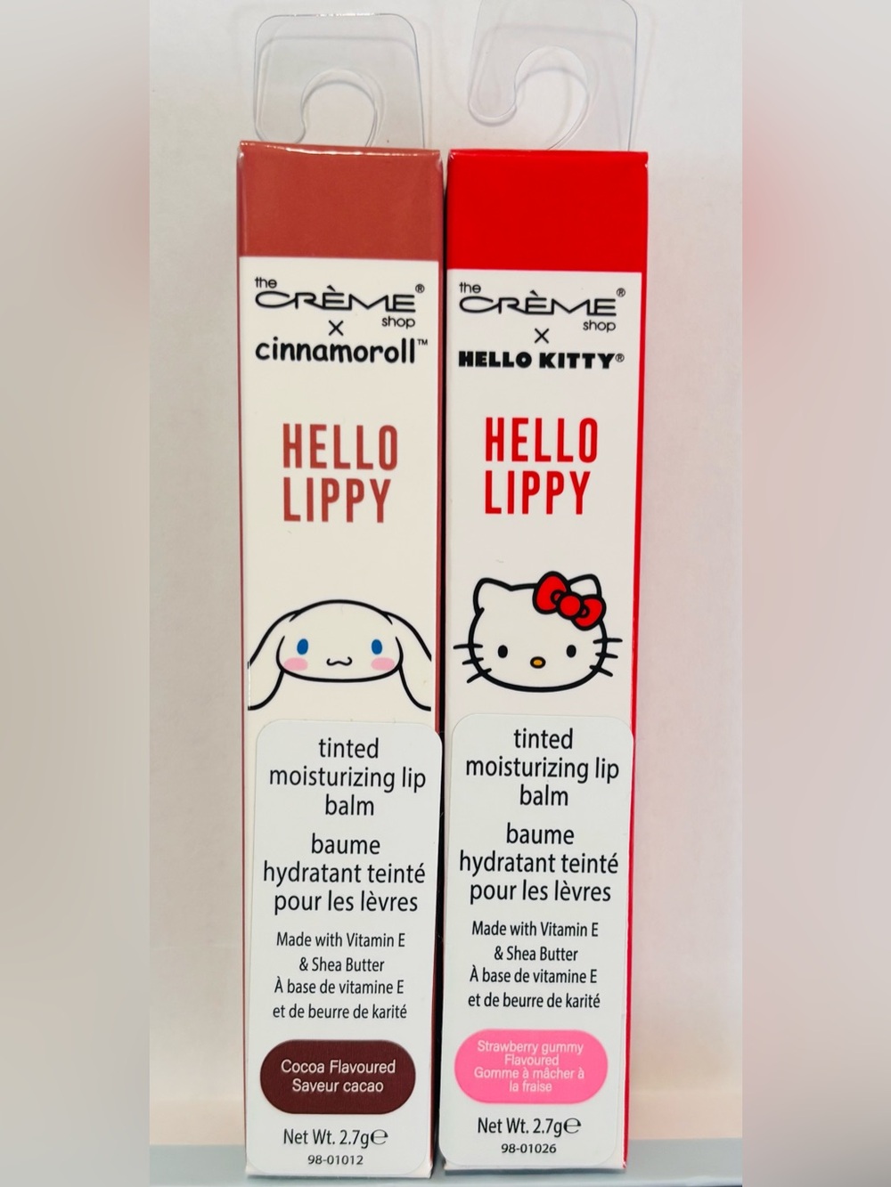 Hello Kitty & Friends x The Creme Shop Set of Tinted Lip Balms